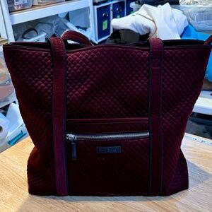 Vera Bradley Quilted Wine Overnight bag